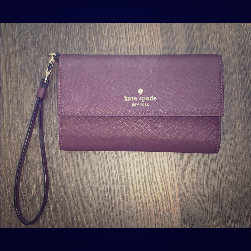 Kate Spade wristlet iPhone 7/8 wallet